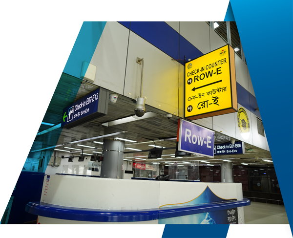 Check-in Procedure, Luggage Booking and Boarding Card Collection