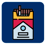Instructions for carrying cigarettes