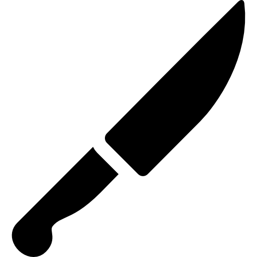 Knife having any length of blade